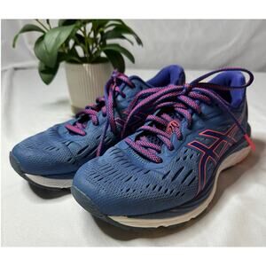 Asics Gel Cumulus 20 Women's Running Shoes Azure Blue Sneakers US Size 7